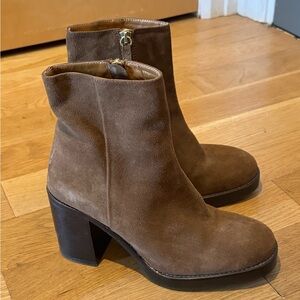 Zara boots in brown, size US 7.5/UK5/EU38